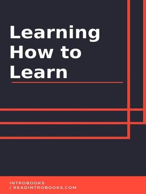 cover image of Learning How to Learn